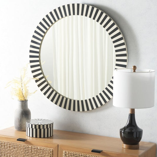 Bellariva 29 in. Resin Frame Mirror