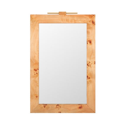 Apuana 36 in. Wood Frame Mirror