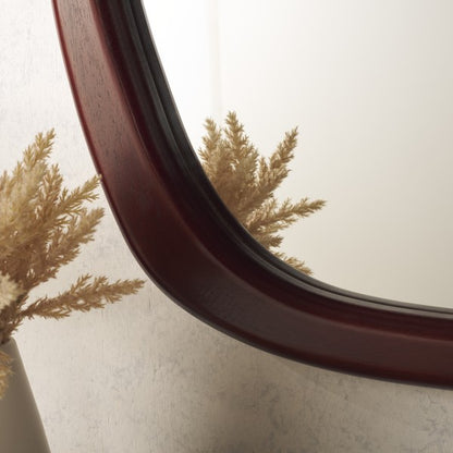 Marsi 30 in. Pine Wood Mirror