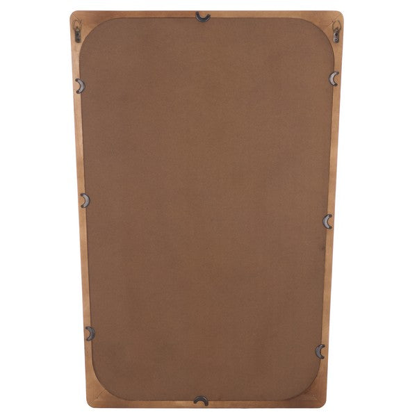 Sardegna 34 in. Rubber Wood Frame Mirror