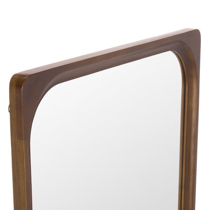 Sardegna 34 in. Rubber Wood Frame Mirror