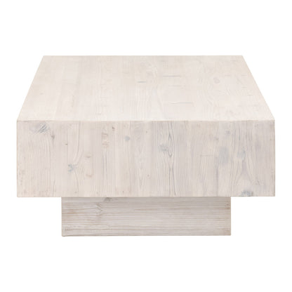 Sezze 30 in. Reclaimed Pine Wood Coffee Table