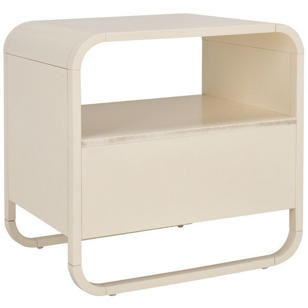 Grosseto 24 in. Nightstand - White