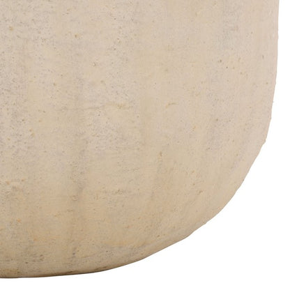 Lauro Cement Bamboo Outdoor Planter Pot - Beige