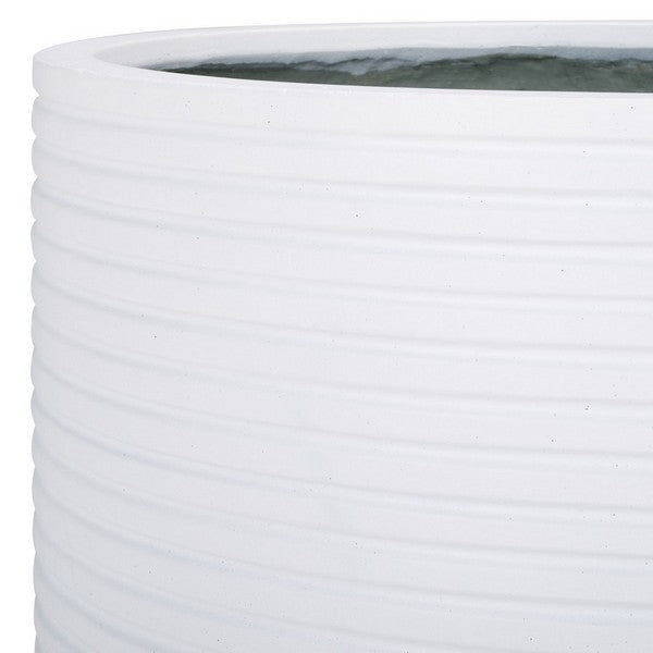 Tindari Large Planter Pot - White