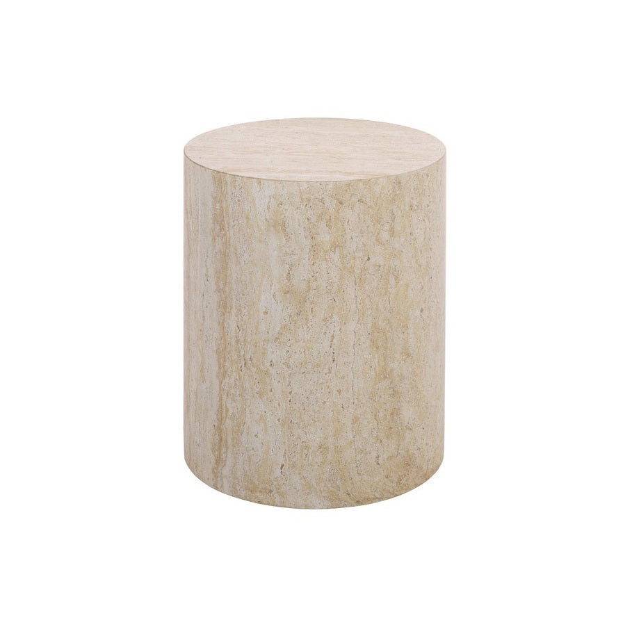 Palinuro 18 in. Polystone Accent Table