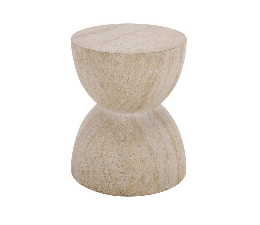 Gradara 14 in. Hourglass Accent Table