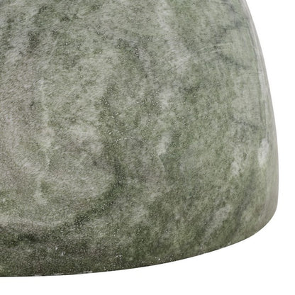 Monterone 18 in. Green Marble Accent Table