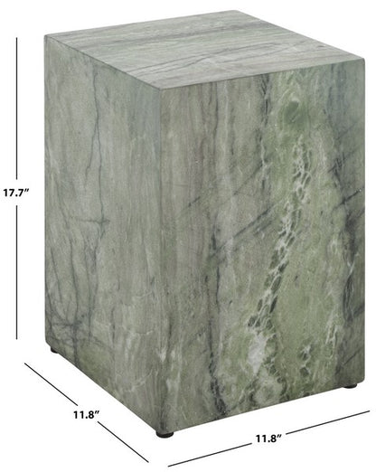 Padernello Green Marble Accent Table