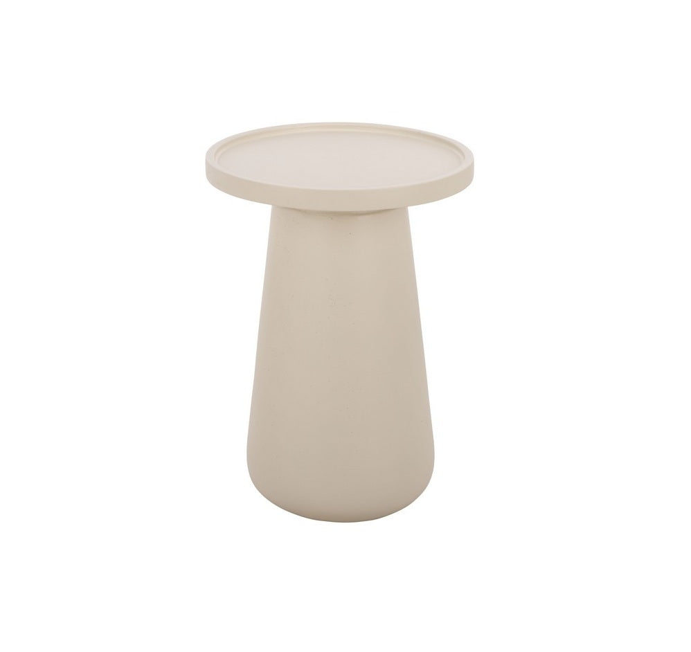 Isernia 21 in. Polystone Accent Table