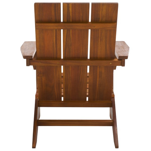 Canelli Acacia Wood Outdoor Accent Chair