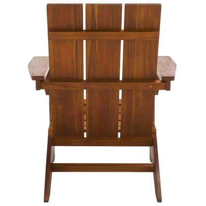 Canelli Acacia Wood Outdoor Accent Chair