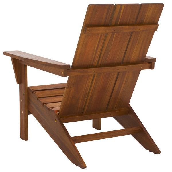Canelli Acacia Wood Outdoor Accent Chair