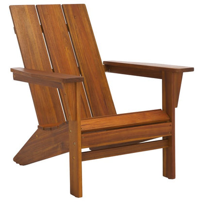 Canelli Acacia Wood Outdoor Accent Chair