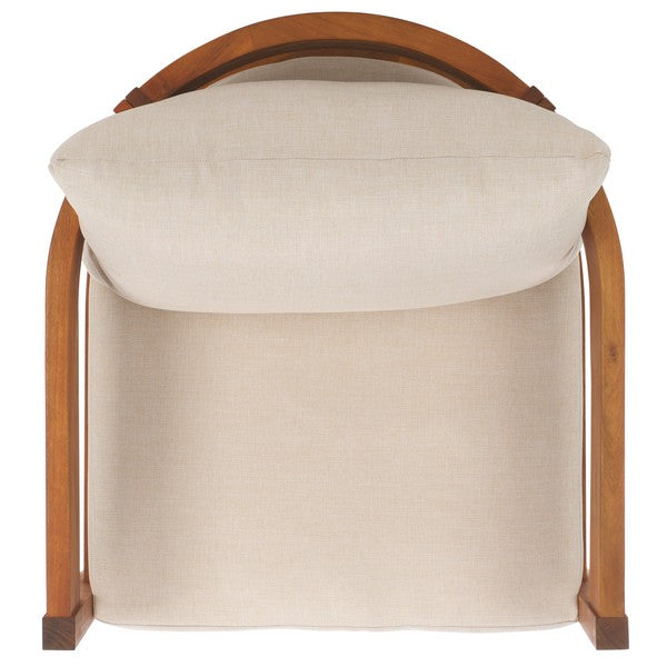 Noha Acacia Outdoor Wood Accent Chair - Set of 2