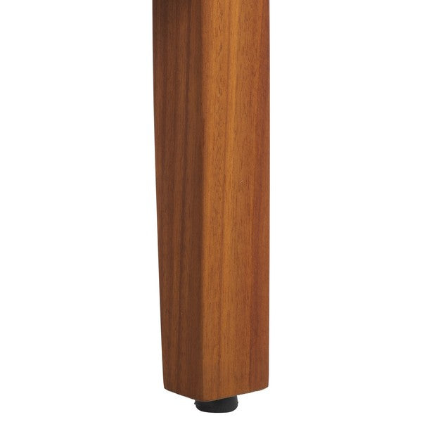 Noha Acacia Wood Outdoor Bench and Coffee Table Set