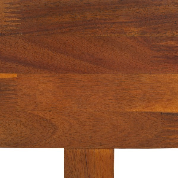 Noha Acacia Wood Outdoor Bench and Coffee Table Set