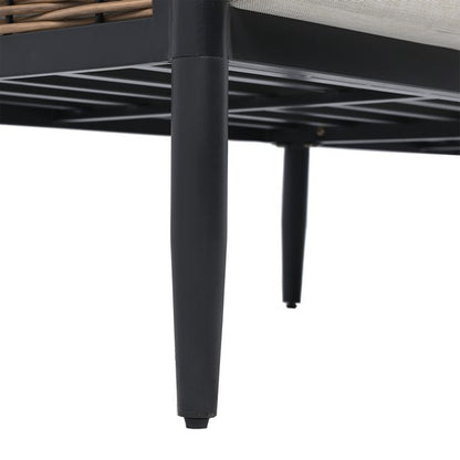 Settimo 78 in. Rattan Outdoor Sofa
