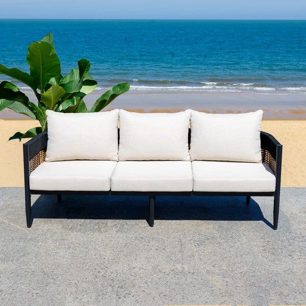 Settimo 78 in. Rattan Outdoor Sofa