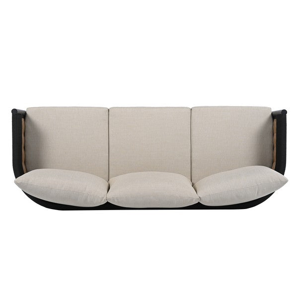 Settimo 78 in. Rattan Outdoor Sofa