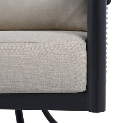 Zevio Swivel Outdoor Accent Chair