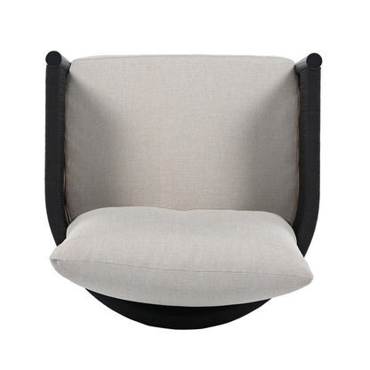 Zevio Swivel Outdoor Accent Chair