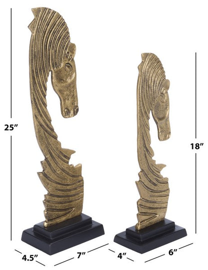 Sciacca Gold Sculpt - Set of 2