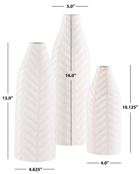 Duccio Ceramic Vase - Set of 3