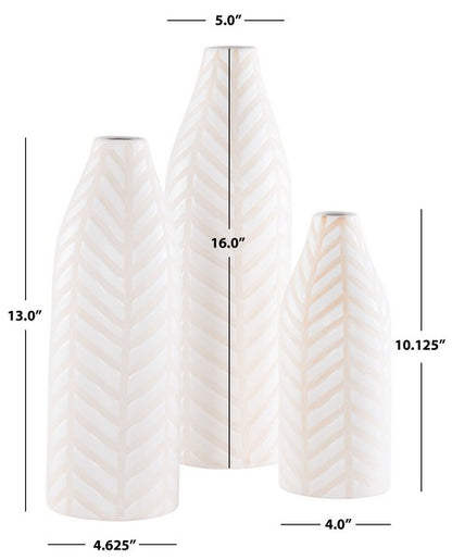 Duccio Ceramic Vase - Set of 3