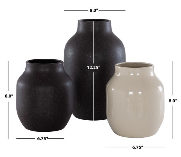 Montorso Ceramic Vases - Set of 3