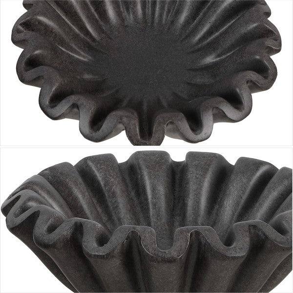 Bircolovo Ruffle Resin Bowl - Set of 2