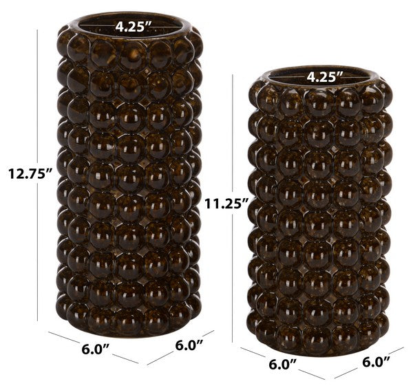 Palma Ceramic Vase - Set of 2