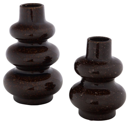Gioia Ceramic Glaze Vase - Set of 2