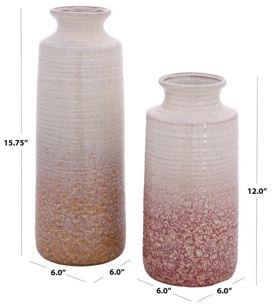 Sestiere Ceramic Vase - Set of 2