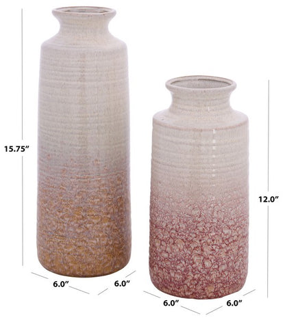 Sestiere Ceramic Vase - Set of 2