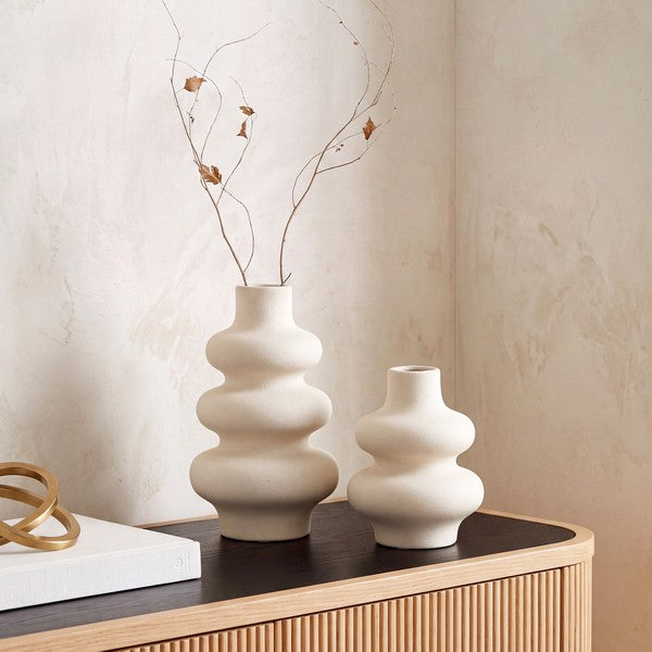 Mincio Ceramic Vase - Set of 2
