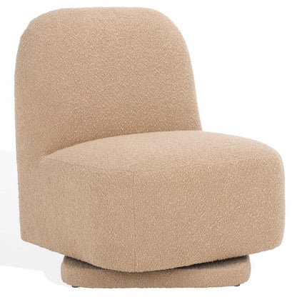 Miniere Boucle Swivel Accent Chair