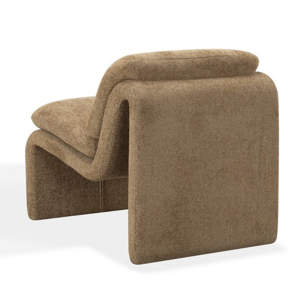 Vestini Performance Fabric Accent Chair - Brown