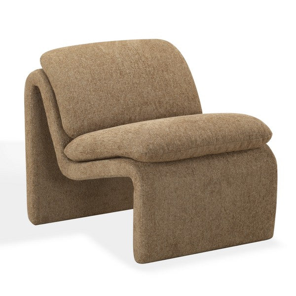 Vestini Performance Fabric Accent Chair - Brown
