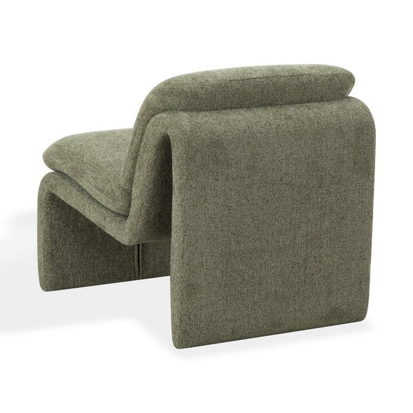 Vestini Performance Fabric Accent Chair - Green