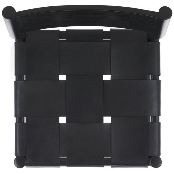 Mameli Woven Leather Counter Stool