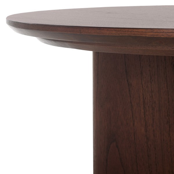 Borsano 38 in. Rubber Wood Coffee Table