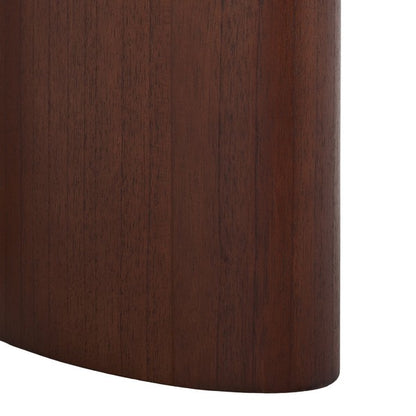 Borsano 38 in. Rubber Wood Coffee Table