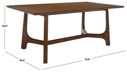 Finita 76 in. Oak Veneer Dining Table