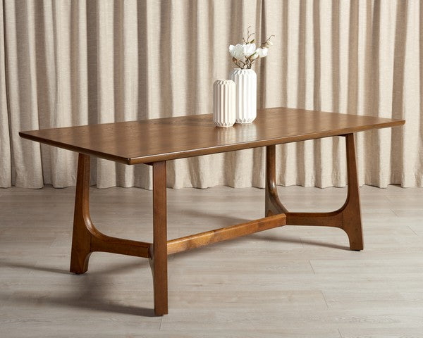 Finita 76 in. Oak Veneer Dining Table