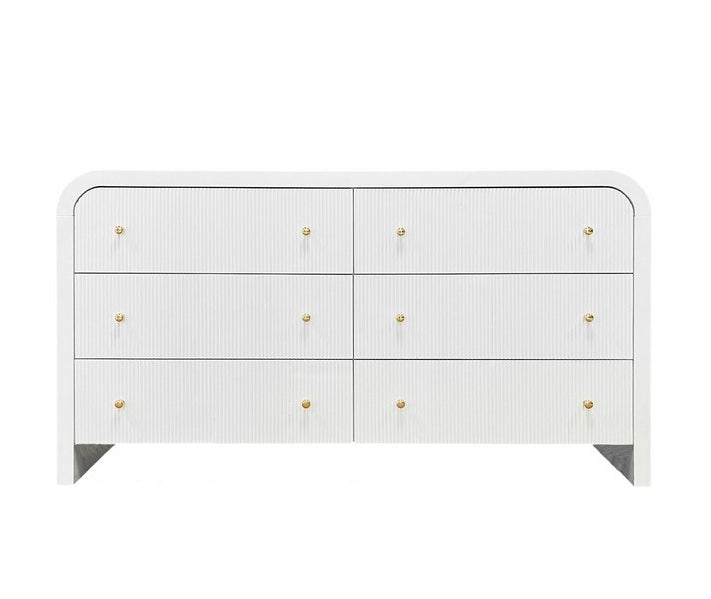 Catania 62 in. Solid Wood Dresser