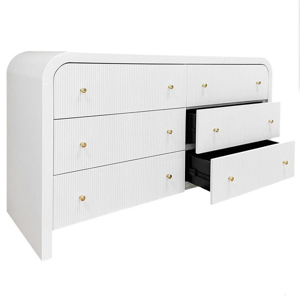 Catania 62 in. Solid Wood Dresser