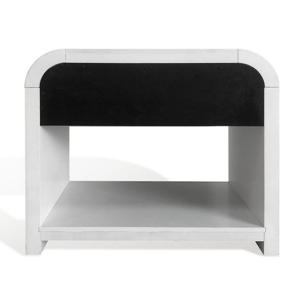 Catania 30 in. Nightstand - White