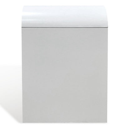 Catania 30 in. Nightstand - White