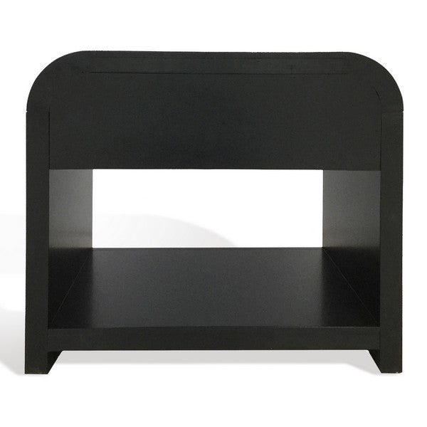 Catania 30 in. Nightstand - Black